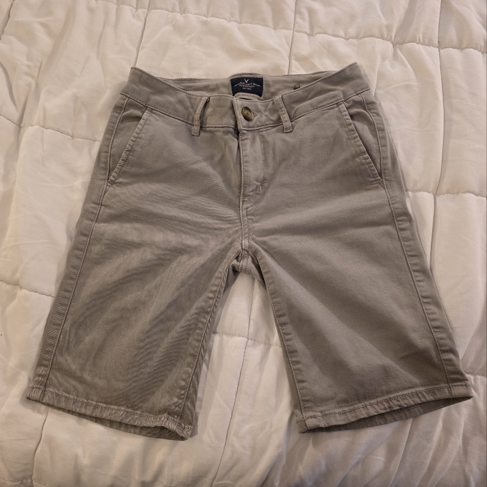 American Eagle Outfitters Women's Tan Bermudas